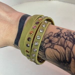 Green Wrap Bracelet